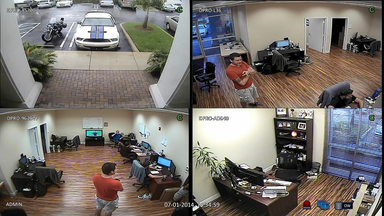 4-camera-view-960H-CCTV-DVR